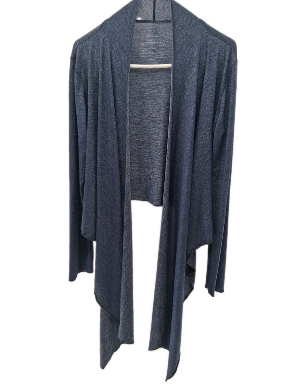 Patagonia Glorya Wrap Shirt Women's Large Blue Stretch Lightweight Shawl Casual
